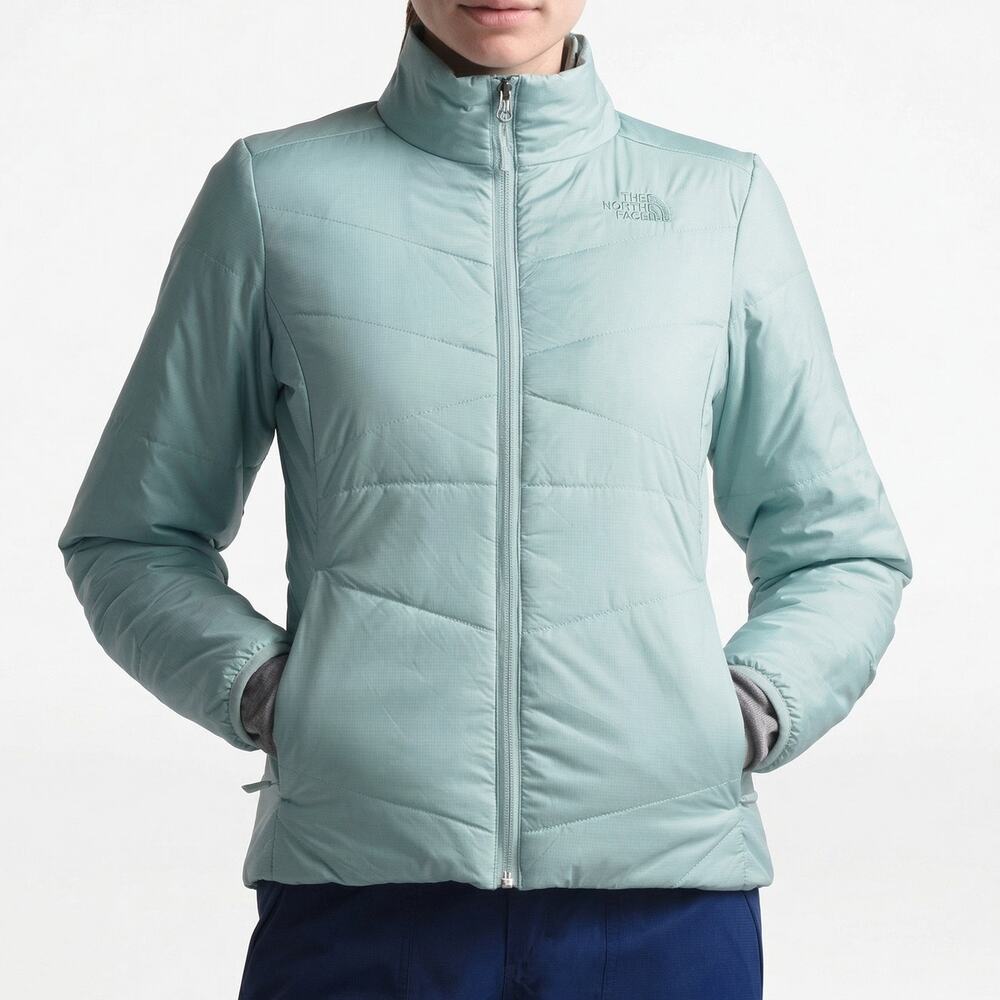 The North Face Bombay Insulated Jacket Womens XS Blue/Green Full Zip Logo